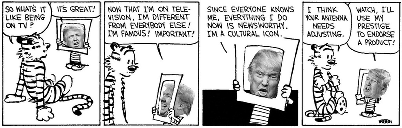 Illustration for article titled America - do you have the impression one of your presidential candidates is a 6-year old cartoon character?